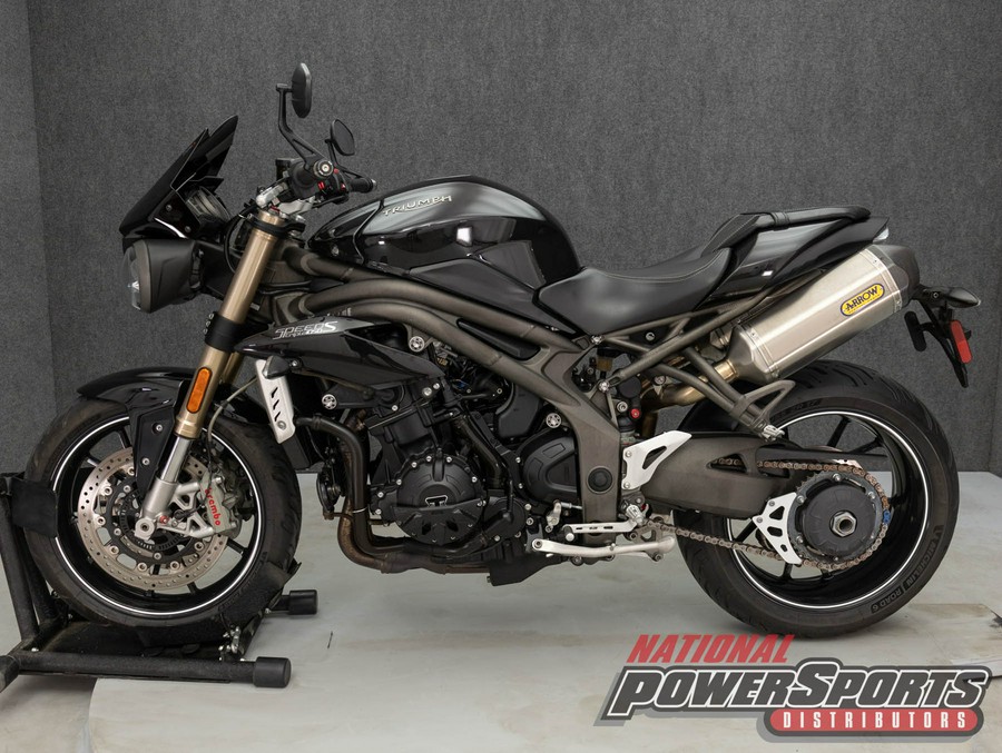 2016 TRIUMPH SPEED TRIPLE S W/ABS