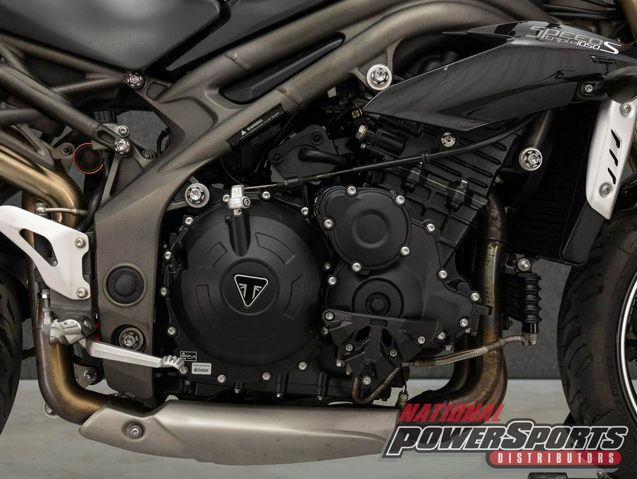 2016 TRIUMPH SPEED TRIPLE S W/ABS