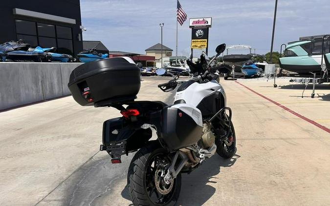2023 Ducati Multistrada V4S Iceberg White - Alloy Wheels