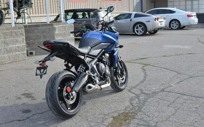 2023 Triumph Tiger Sport 660 Lucerne Blue / Sapphire Black