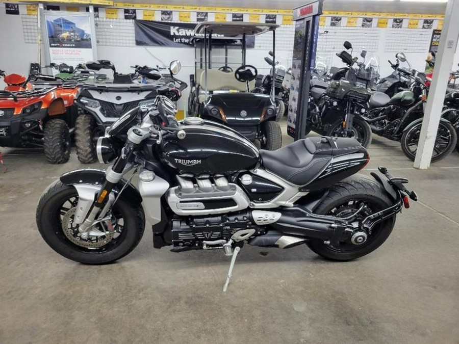 2022 Triumph Rocket 3 R Matte Silver Ice