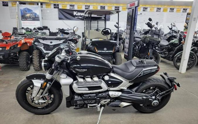 2022 Triumph Rocket 3 R Matte Silver Ice