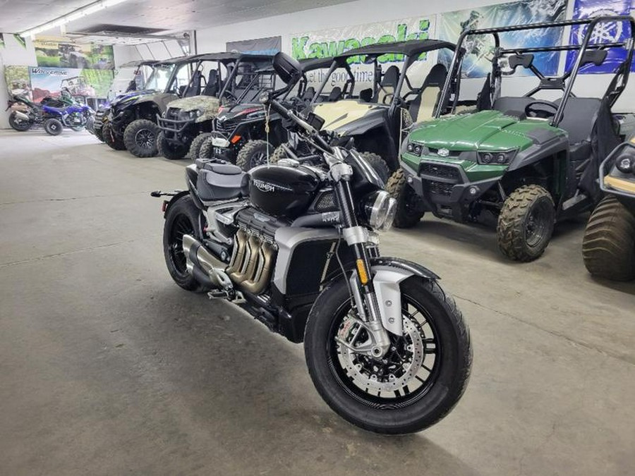 2022 Triumph Rocket 3 R Matte Silver Ice