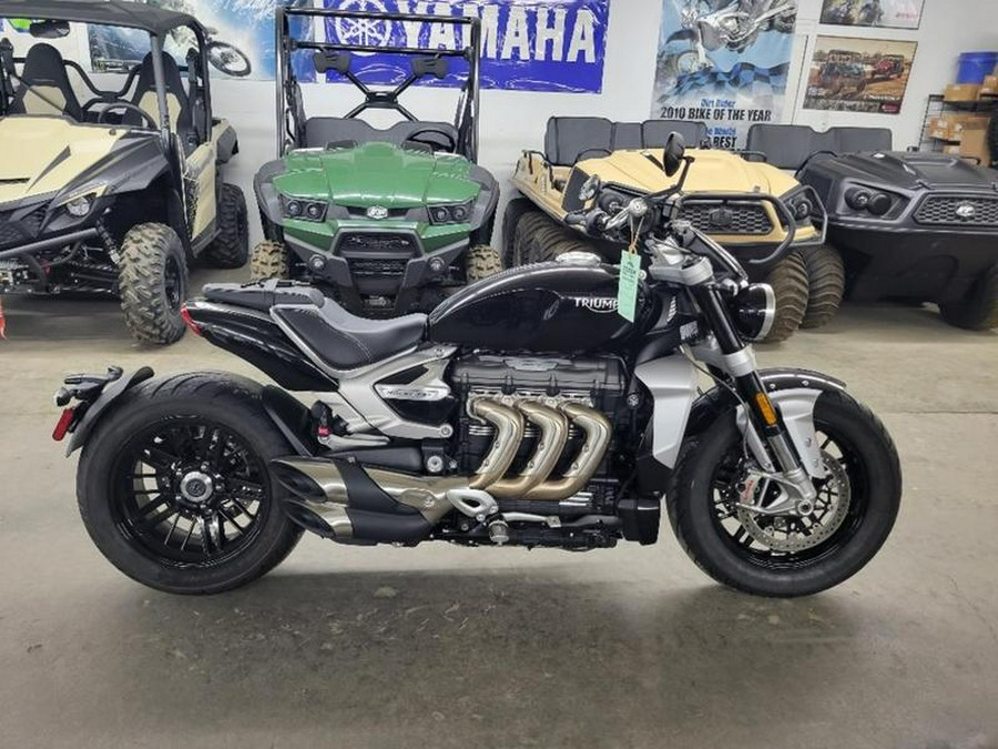 2022 Triumph Rocket 3 R Matte Silver Ice