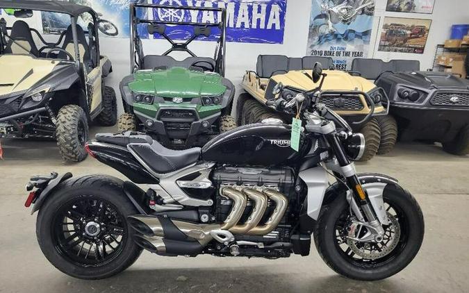 2022 Triumph Rocket 3 R Matte Silver Ice