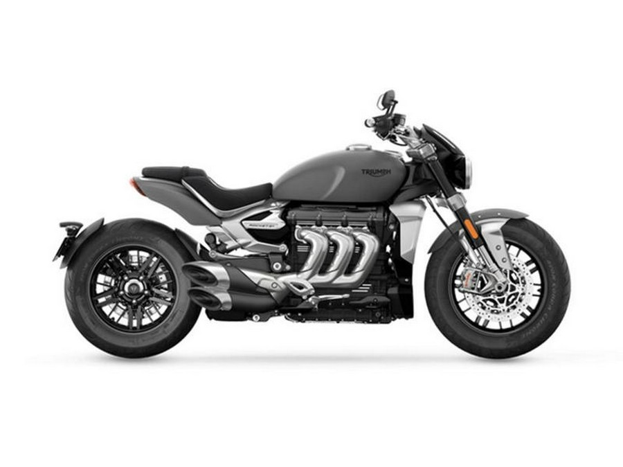 2022 Triumph Rocket 3 R Matte Silver Ice