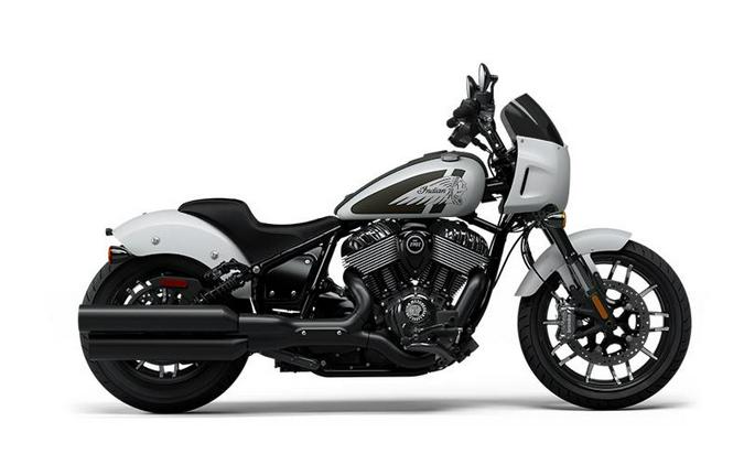 2024 Indian Motorcycle® Sport Chief Ghost White Metallic Smoke