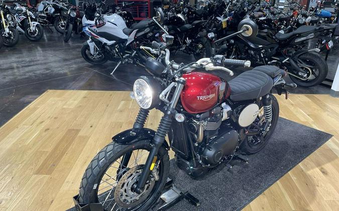 2023 Triumph Scrambler 900 Carnival Red / Jet Black