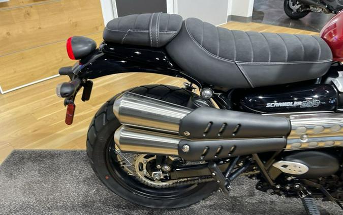 2023 Triumph Scrambler 900 Carnival Red / Jet Black