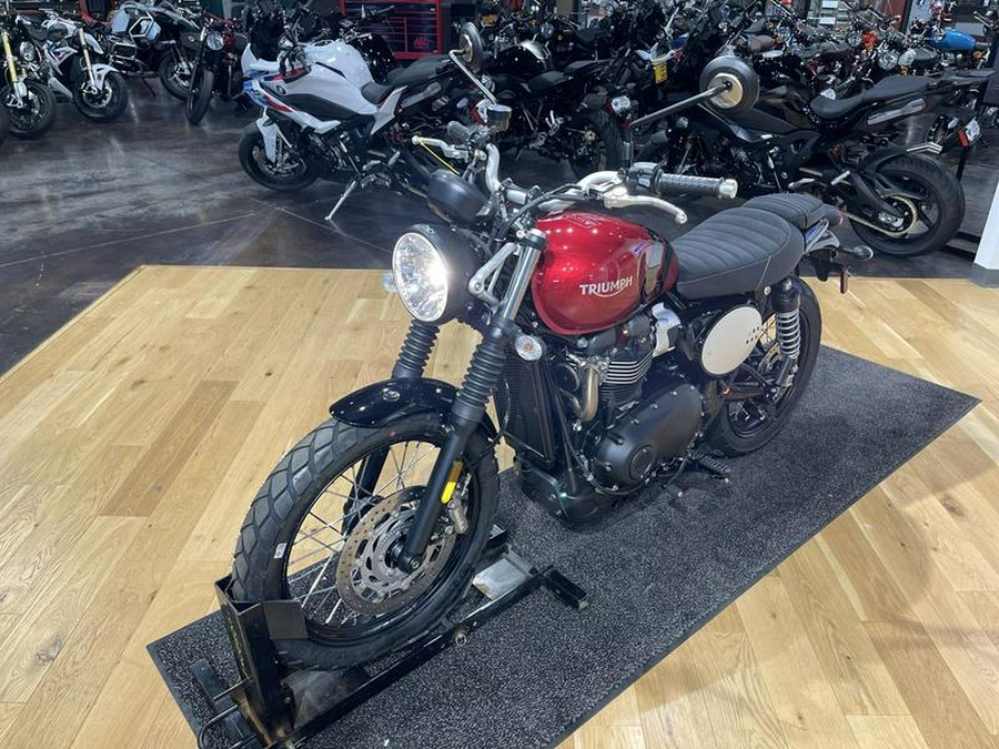 2023 Triumph Scrambler 900 Carnival Red / Jet Black