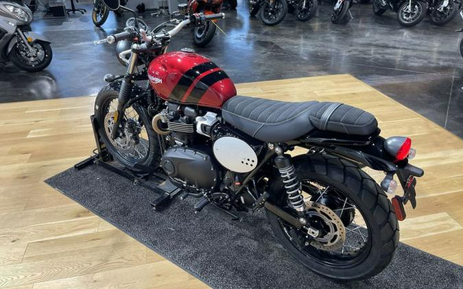 2023 Triumph Scrambler 900 Carnival Red / Jet Black