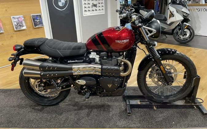 2023 Triumph Scrambler 900 Carnival Red / Jet Black