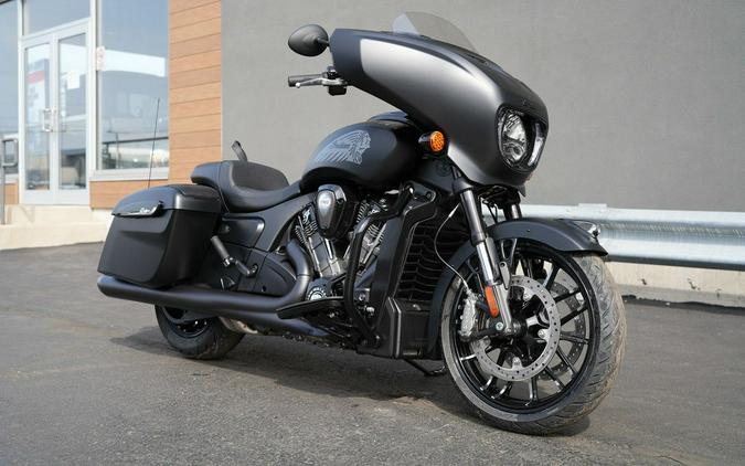2025 Indian Motorcycle® Chieftain® PowerPlus Dark Horse w/PowerBand Audio Black Smoke