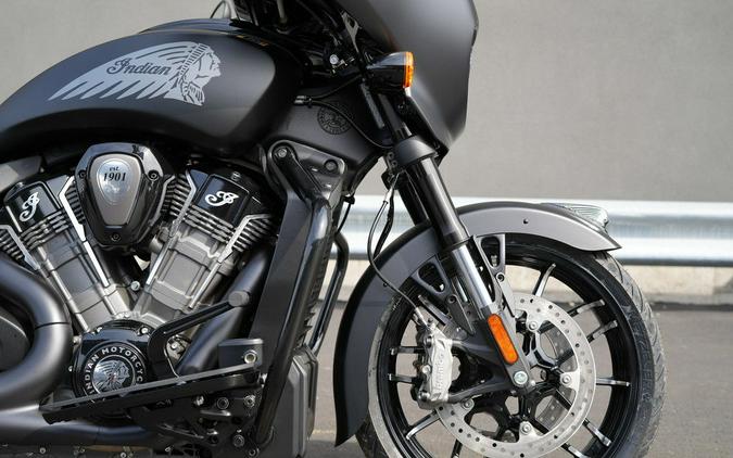 2025 Indian Motorcycle® Chieftain® PowerPlus Dark Horse w/PowerBand Audio Black Smoke