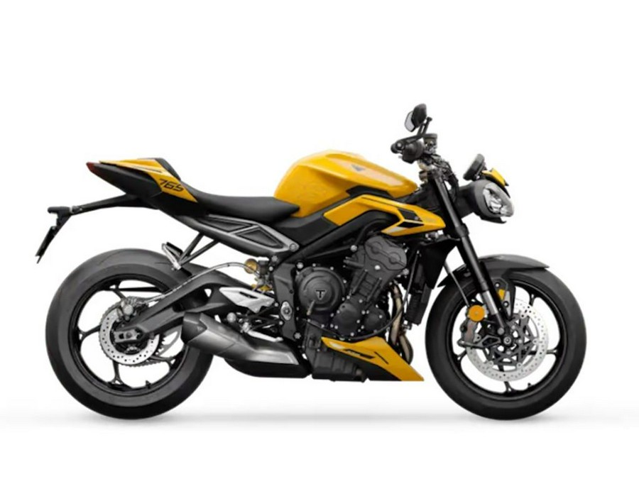 2026 Triumph Street Triple 765 RS Cosmic Yellow
