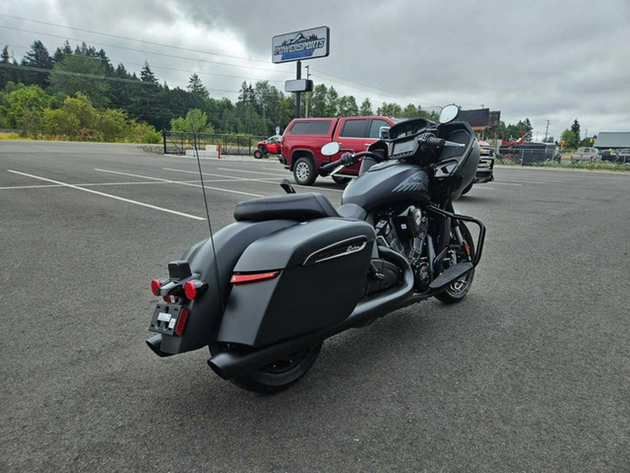 2025 Indian Challenger Dark Horse W/Powerband Audio Black Smoke