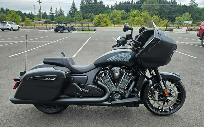 2025 Indian Challenger Dark Horse W/Powerband Audio Black Smoke