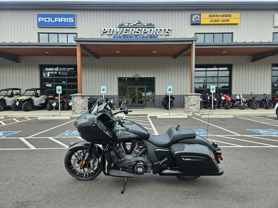 2025 Indian Challenger Dark Horse W/Powerband Audio Black Smoke