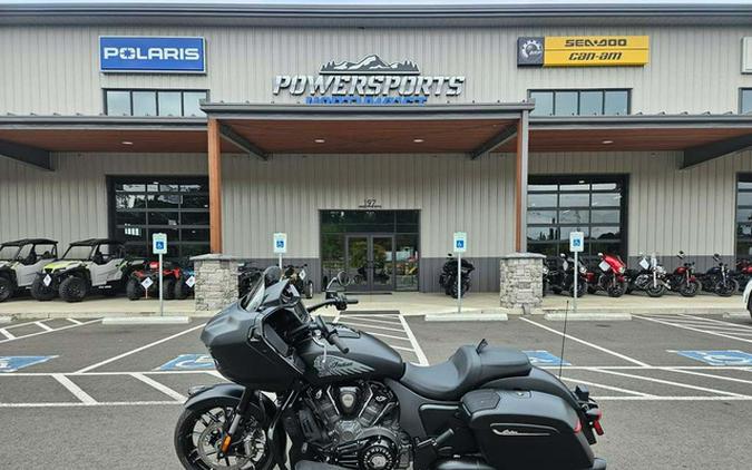 2025 Indian Challenger Dark Horse W/Powerband Audio Black Smoke