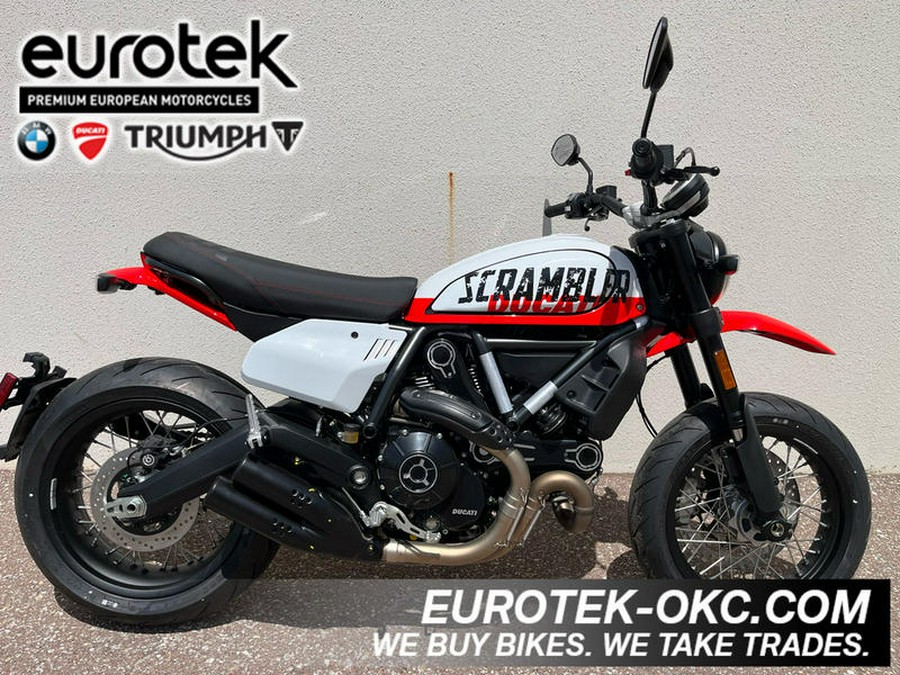 2023 Ducati Scrambler Urban Motard Star White Silk and Ducati GP ’19 Red