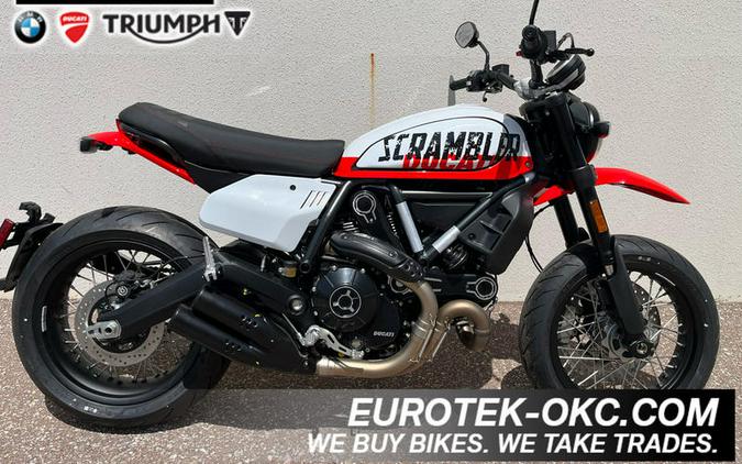 2023 Ducati Scrambler Urban Motard Star White Silk and Ducati GP ’19 Red