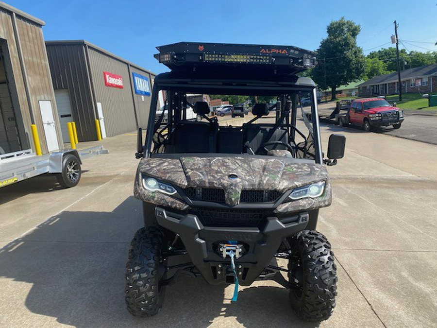 2024 CFMOTO UFORCE 1000 XL CAMO with ALPHA ROOF RACK WITH LED LIGHTS