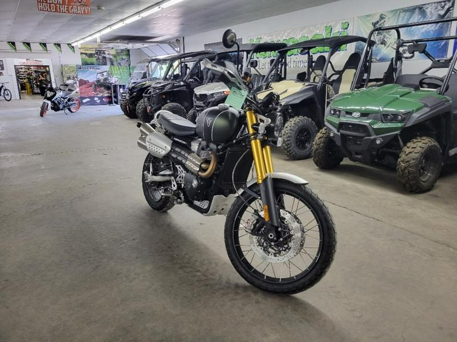 2022 Triumph Scrambler 1200 XE Sapphire Black