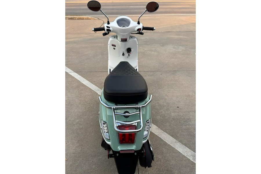 2025 ScootStar Retrostar 50 Mint Green