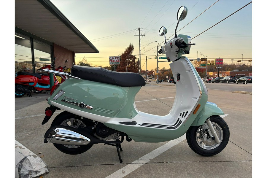 2025 ScootStar Retrostar 50 Mint Green