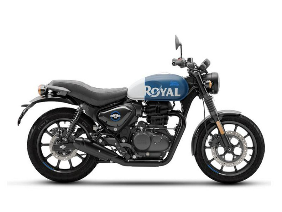 2024 Royal Enfield Hunter 350 Rebel Blue