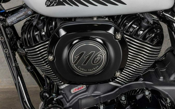 2026 Indian Motorcycle Indian Chief Bobber Dark Horse Ghost White Metallic Smoke - T3033398