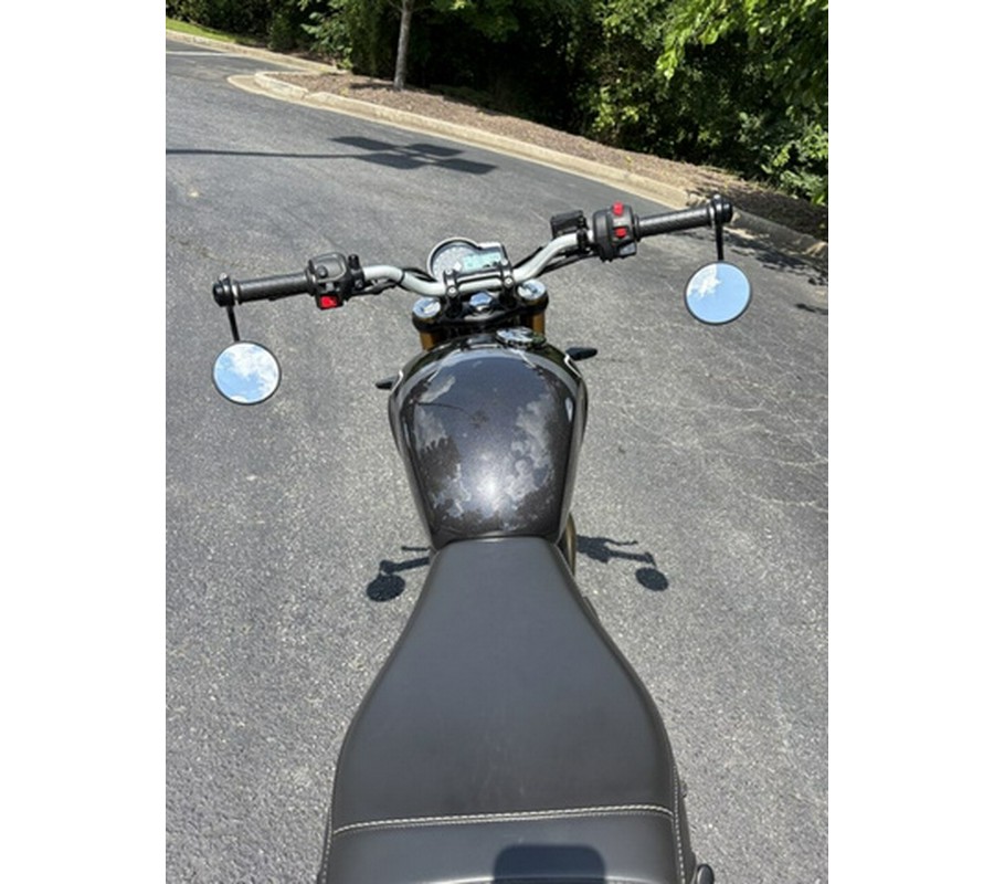 2025 Triumph Speed 400 Carnival Red Storm Grey