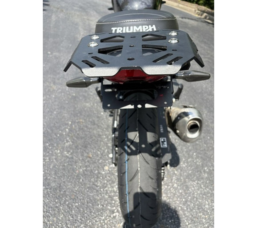 2025 Triumph Speed 400 Carnival Red Storm Grey