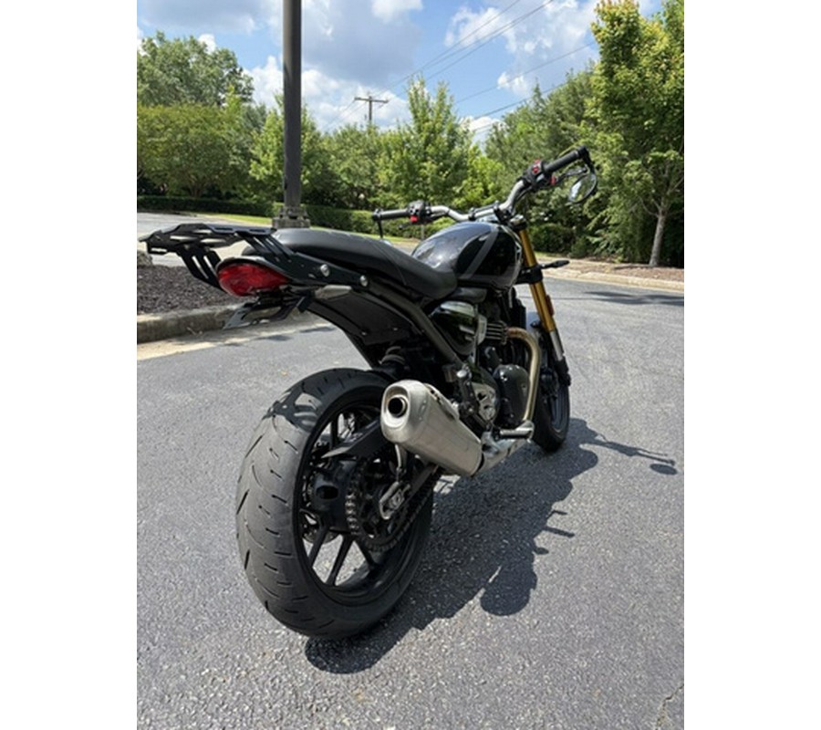 2025 Triumph Speed 400 Carnival Red Storm Grey