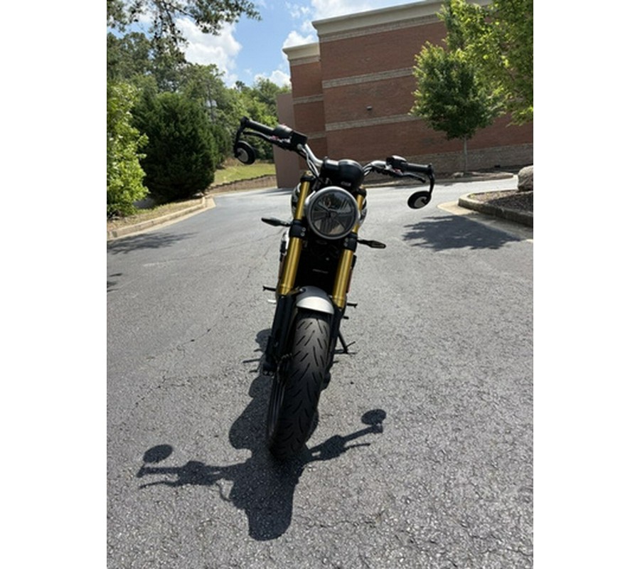 2025 Triumph Speed 400 Carnival Red Storm Grey