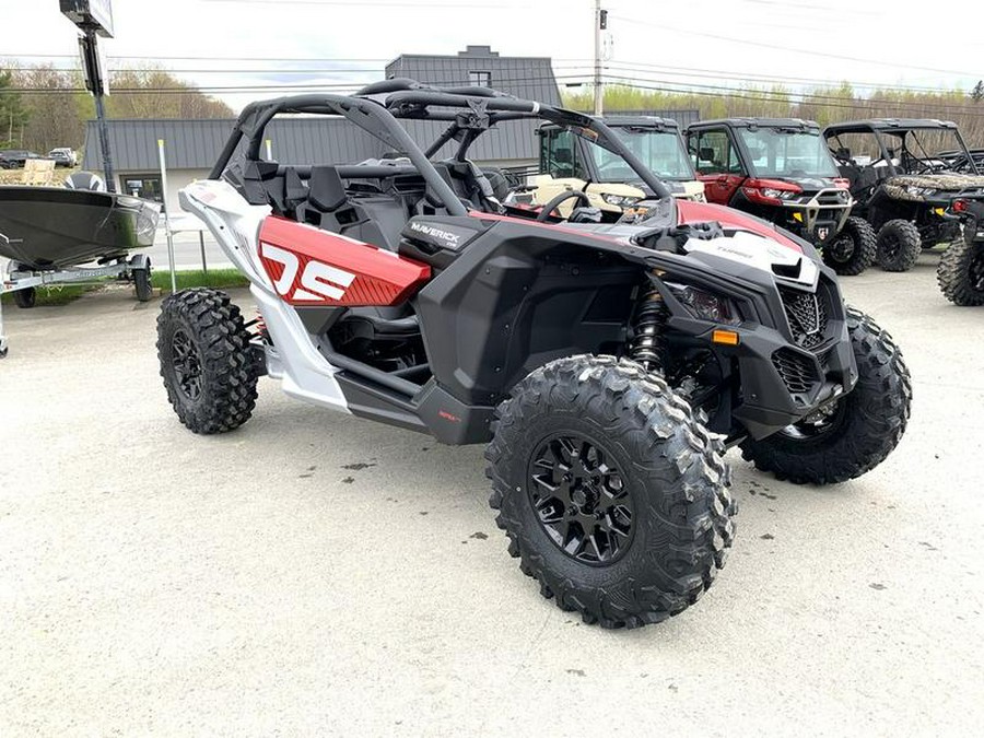 2024 Can-Am® Maverick X3 DS Turbo Fiery Red & Hyper Silver