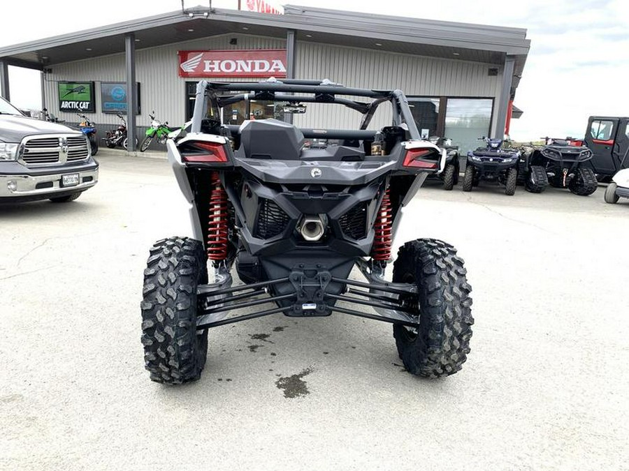 2024 Can-Am® Maverick X3 DS Turbo Fiery Red & Hyper Silver