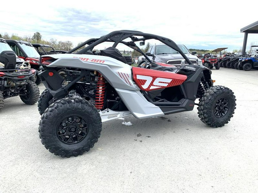 2024 Can-Am® Maverick X3 DS Turbo Fiery Red & Hyper Silver