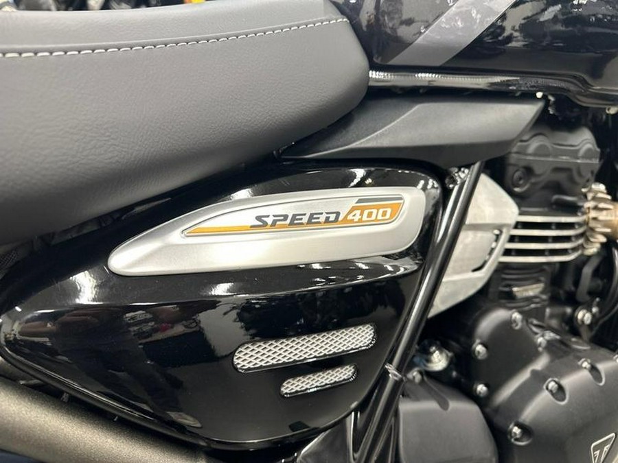 2025 Triumph Speed 400 Carnival Red / Storm Grey