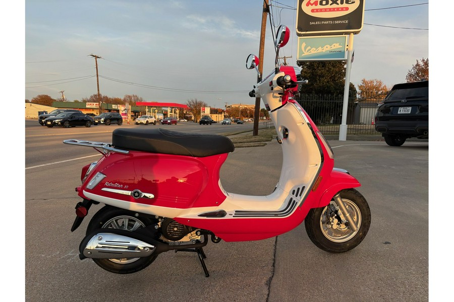 2025 ScootStar Retrostar 50 Red