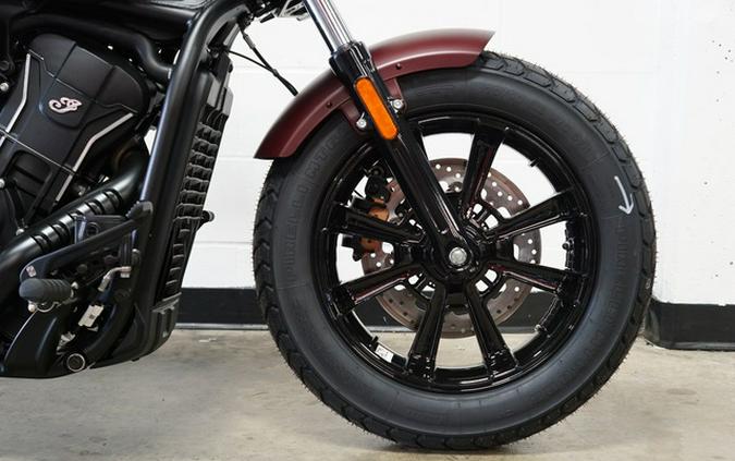 2026 Indian Scout Bobber Maroon Metallic Smoke
