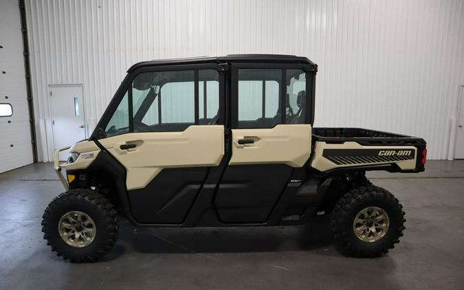 2024 Can-Am® Defender MAX Limited HD10 Desert Tan & Timeless Black