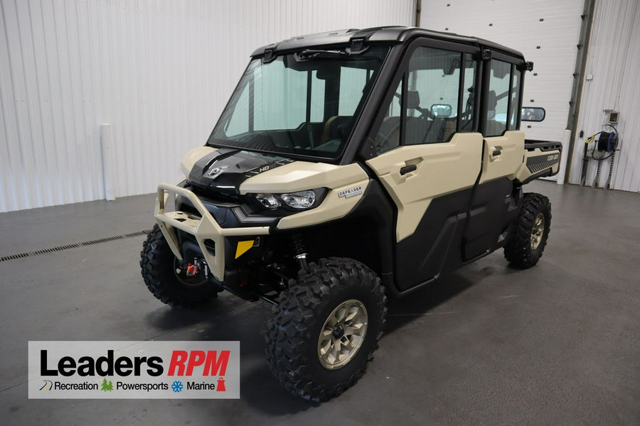 2024 Can-Am® Defender MAX Limited HD10 Desert Tan & Timeless Black