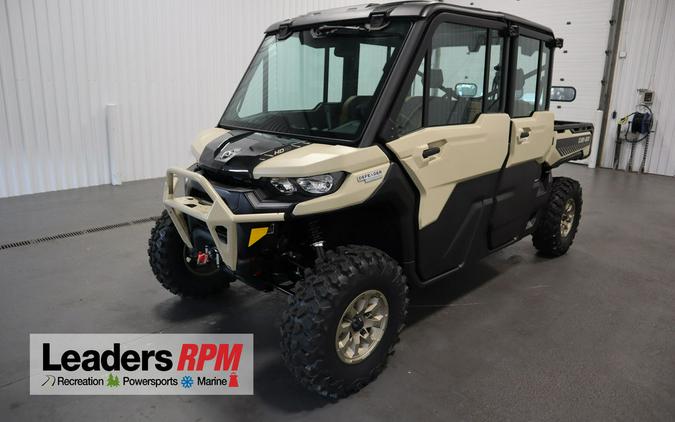 2024 Can-Am® Defender MAX Limited HD10 Desert Tan & Timeless Black