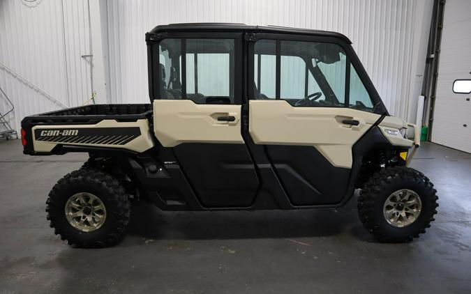 2024 Can-Am® Defender MAX Limited HD10 Desert Tan & Timeless Black