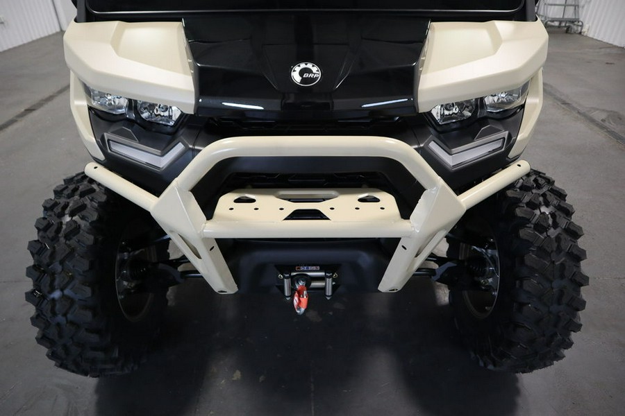 2024 Can-Am® Defender MAX Limited HD10 Desert Tan & Timeless Black