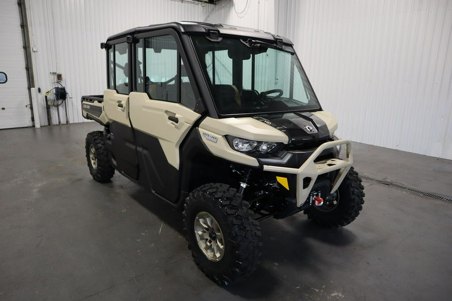 2024 Can-Am® Defender MAX Limited HD10 Desert Tan & Timeless Black