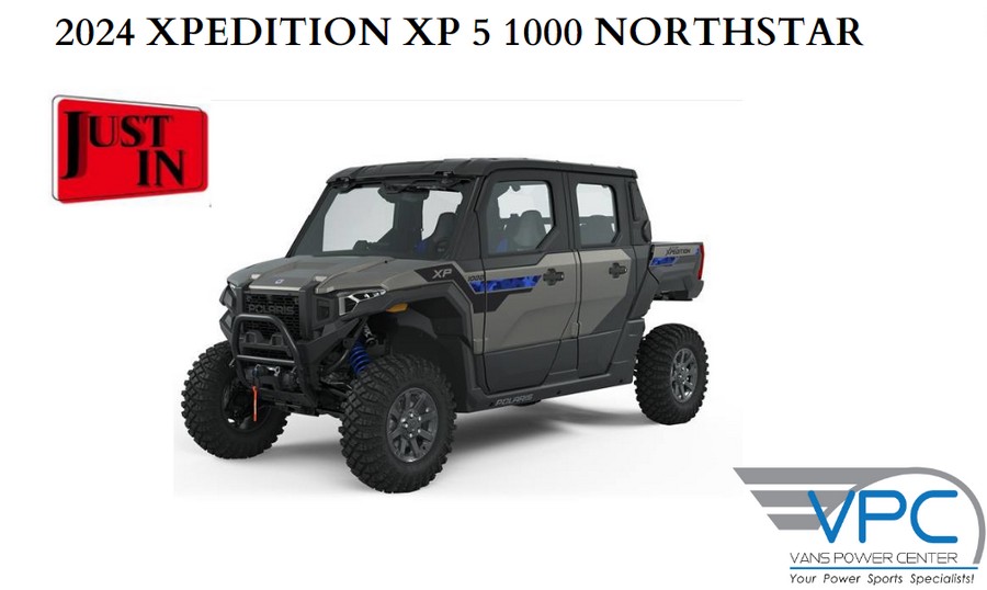 2024 Polaris Industries XPEDITION XP 5 1000 NSTR Matte Heavy Metal Northstar