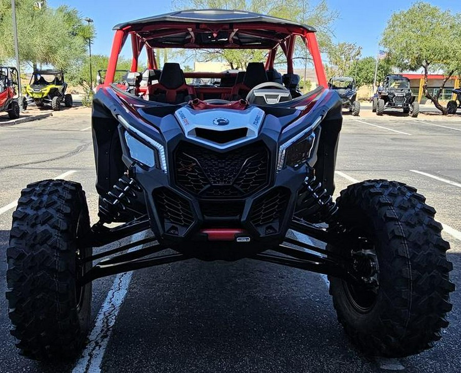 2025 Can-Am® Maverick X3 MAX X rs Turbo RR Fiery Red & Hyper Silver