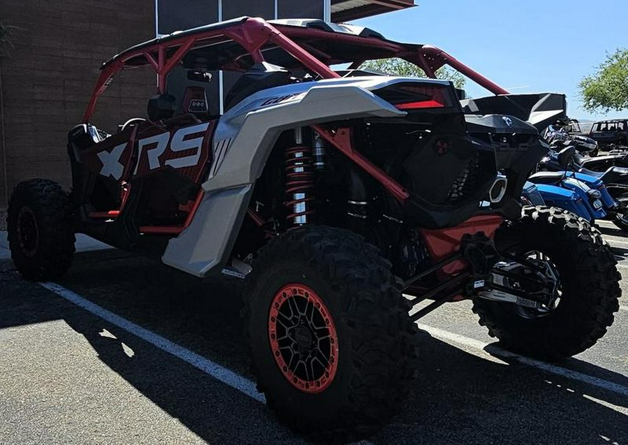 2025 Can-Am® Maverick X3 MAX X rs Turbo RR Fiery Red & Hyper Silver